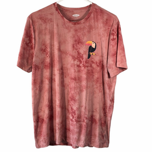 Old Navy Men's Tie-Dye Toucan T-Shirt